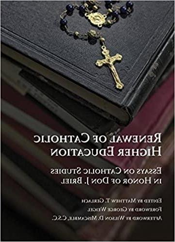 Cover of 天主教高等教育的复兴:天主教研究述评. Briel